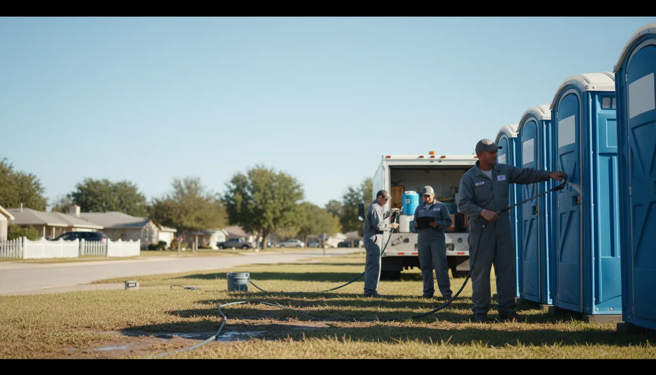 Long-Term Portable Toilet Rental in Monticello, IA near me